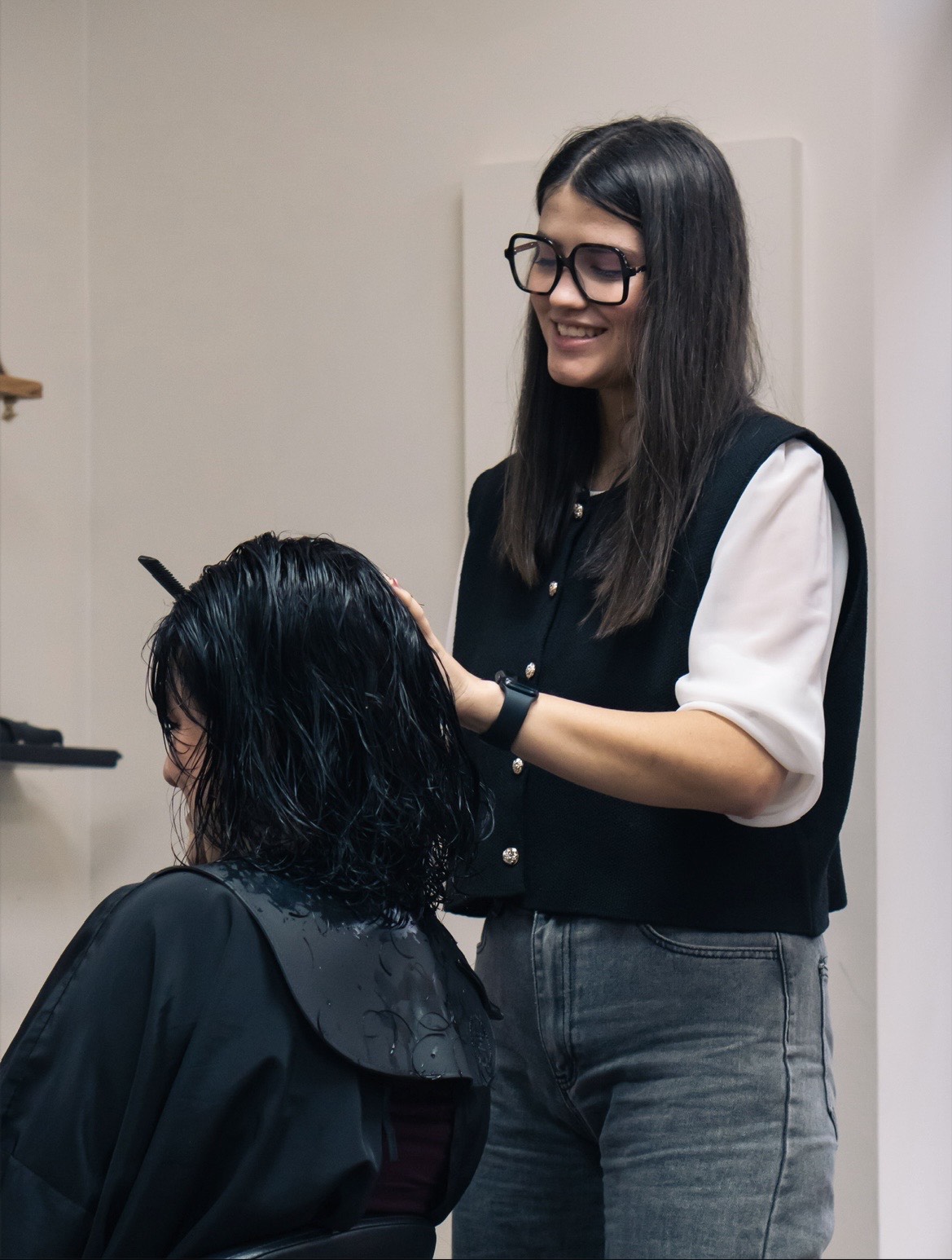 coupe femme romagné